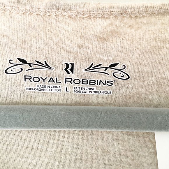 Royal Robbins Organic Cotton Top Size L - Picture 2 of 3